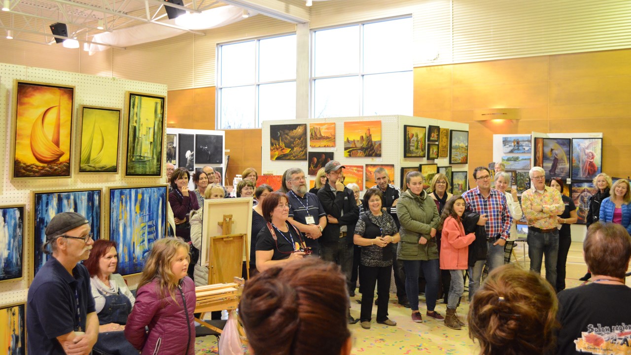 Symposium de peinture de Vallée-Jonction : une 15e édition couronnée de succès pour Marguerite Lacasse