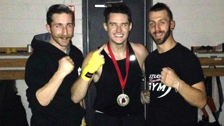 Kimmy St-Pierre, Samuel Lachance et Mike Breton.