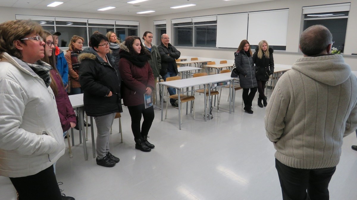 Plus de 200 visiteurs sont venus participer à la soirée portes ouvertes du Centre collégial de Sainte-Marie.