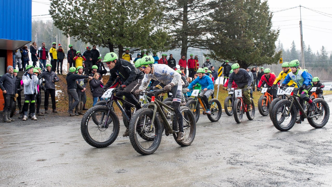 Près de 200 personnes au Fat Bike Fun 2016, un gros succès pour cette première édition