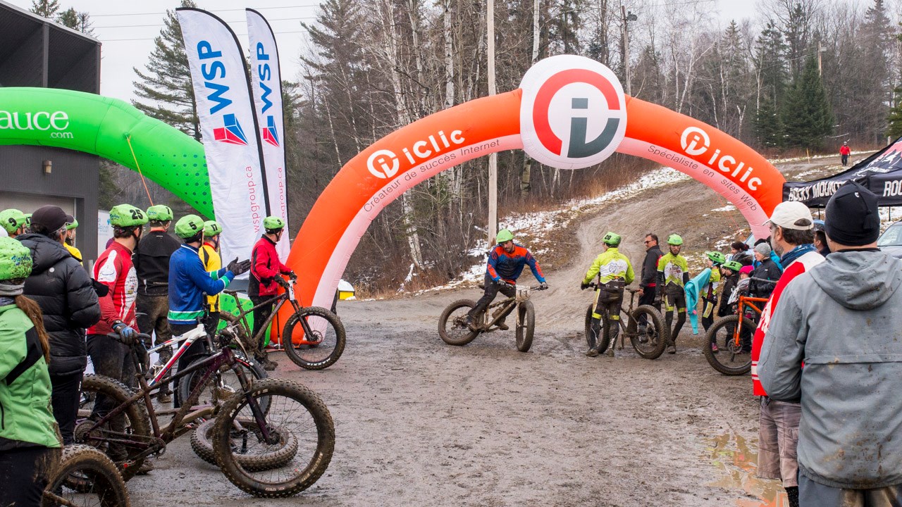 L'équipe Spinning de Beauce a terminé en tête de la classe A, avec un temps de parcours d'à peine 1h40.