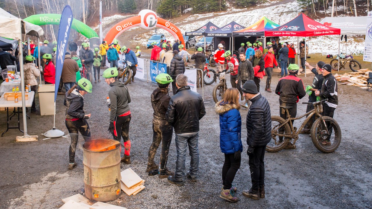 Près de 200 personnes au Fat Bike Fun 2016, un gros succès pour cette première édition