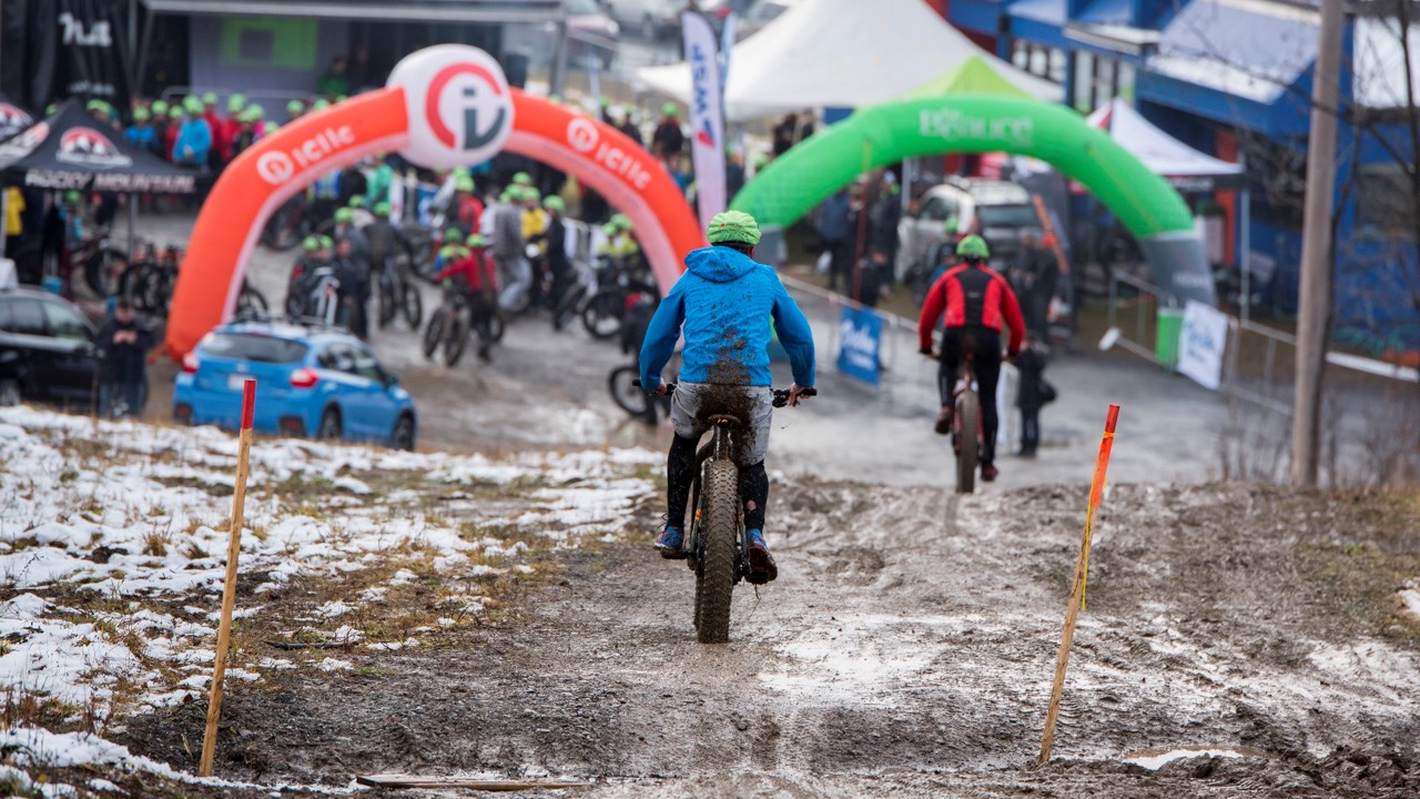 Près de 200 personnes au Fat Bike Fun 2016, un gros succès pour cette première édition