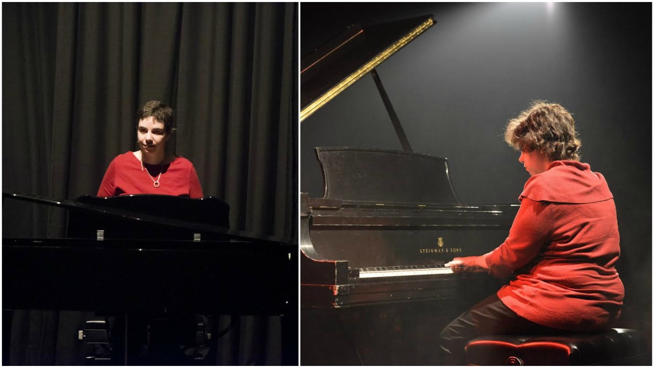 Dominicke Saillant, atteinte du syndrome d'Asperger, offrira un concert de Noël aux résidents du Manoir de la Roselière ce jeudi 1er décembre en avant-midi.