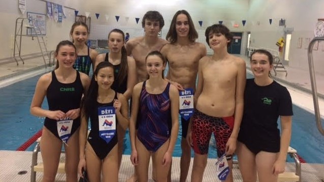Évelyne Lacasse, Julianne Tremblay, Alyson Venables, Philippe Lacasse, Emma Lacasse (avant de gauche à droite) Samuelle Thériault, Stéphanie Giroux, Vincent Côté et Étienne Maheux (arrière)
(Absents: Florence Poulin, Noémie Girard et Marie-Élaine Bougie)