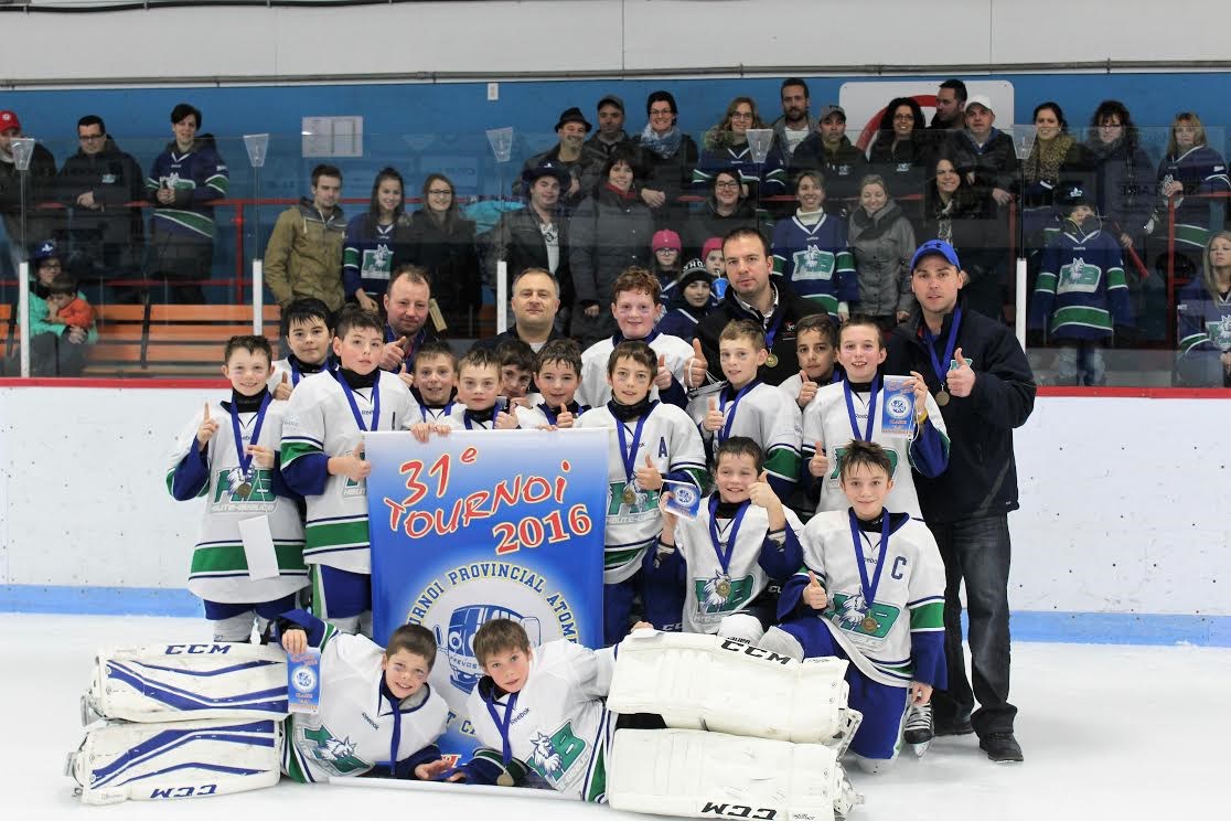 Les Lynx Haute-Beauce Atome BB sont finalistes à Sainte-Claire