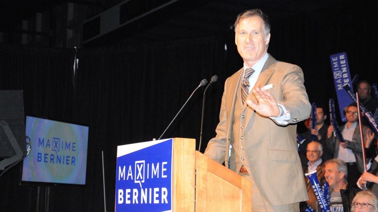 Maxime Bernier souhaite mieux protéger les Canadiens de l'inflation et des krachs économiques