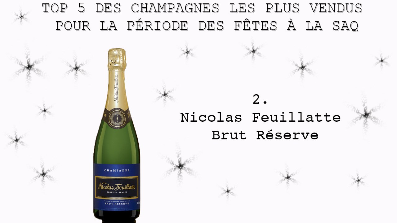 Le Top 5 des champagnes et mousseux pour le temps des Fêtes