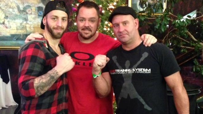 Mike Breton, Constant Chabot et Stéphane Lachance