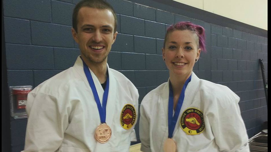 Jérôme Bernard et Vanessa Drouin