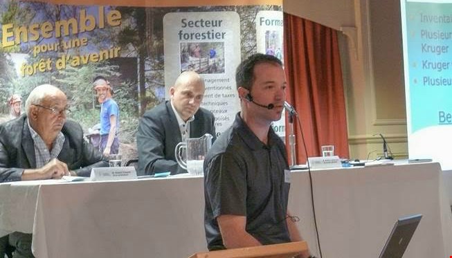 Martin Ladouceur, Robert Paquet et Éric Cliche