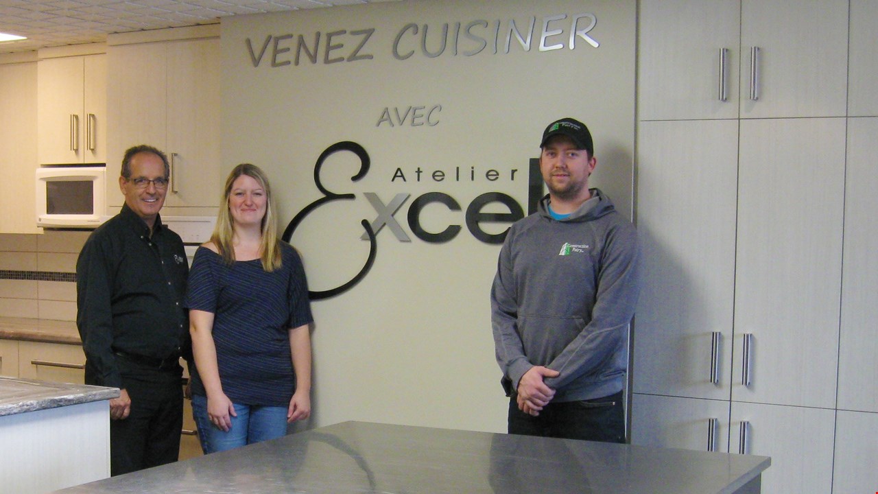 L’entreprise Atelier Excel de Saint-Benoit-Labre s’est impliquée dans l’aménagement intérieur des nouveaux locaux.