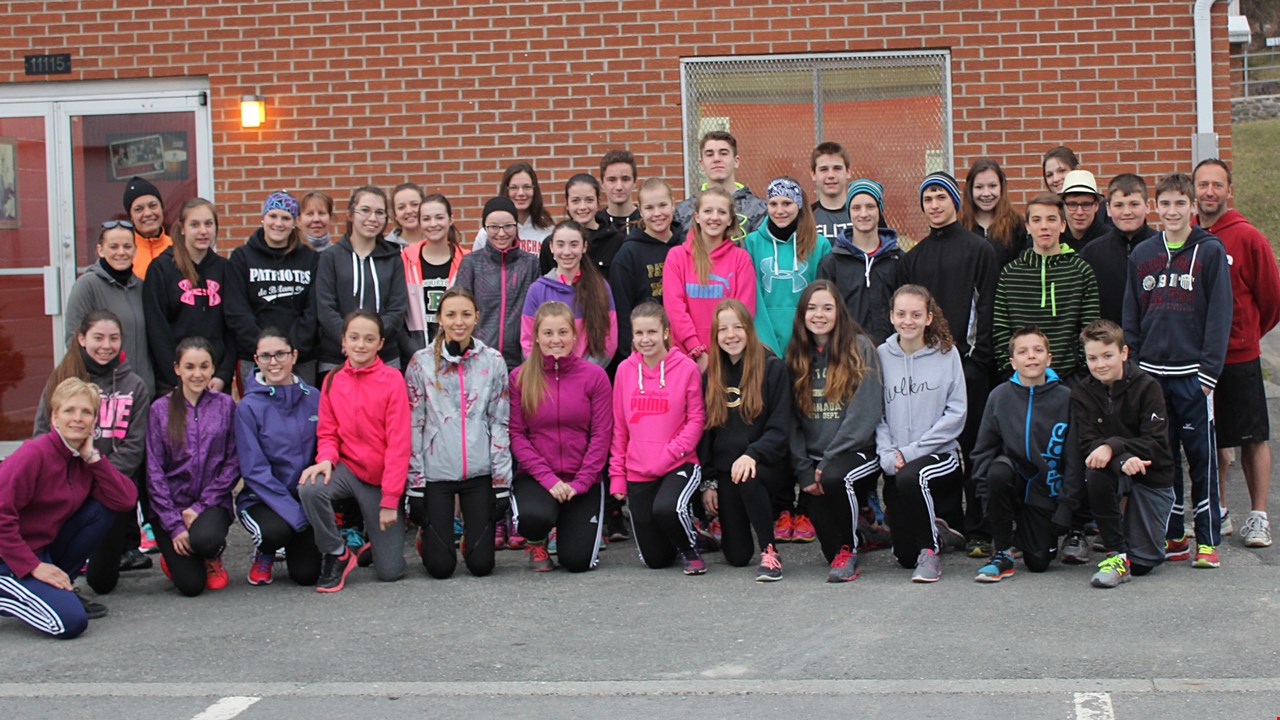 Les 14 et 15 mai prochain, 36 élèves de la polyvalente Bélanger de Saint-Martin, accompagnés de six adultes, feront une course à relais de Montréal à Québec dans le cadre du Grand Défi Pierre Lavoie.