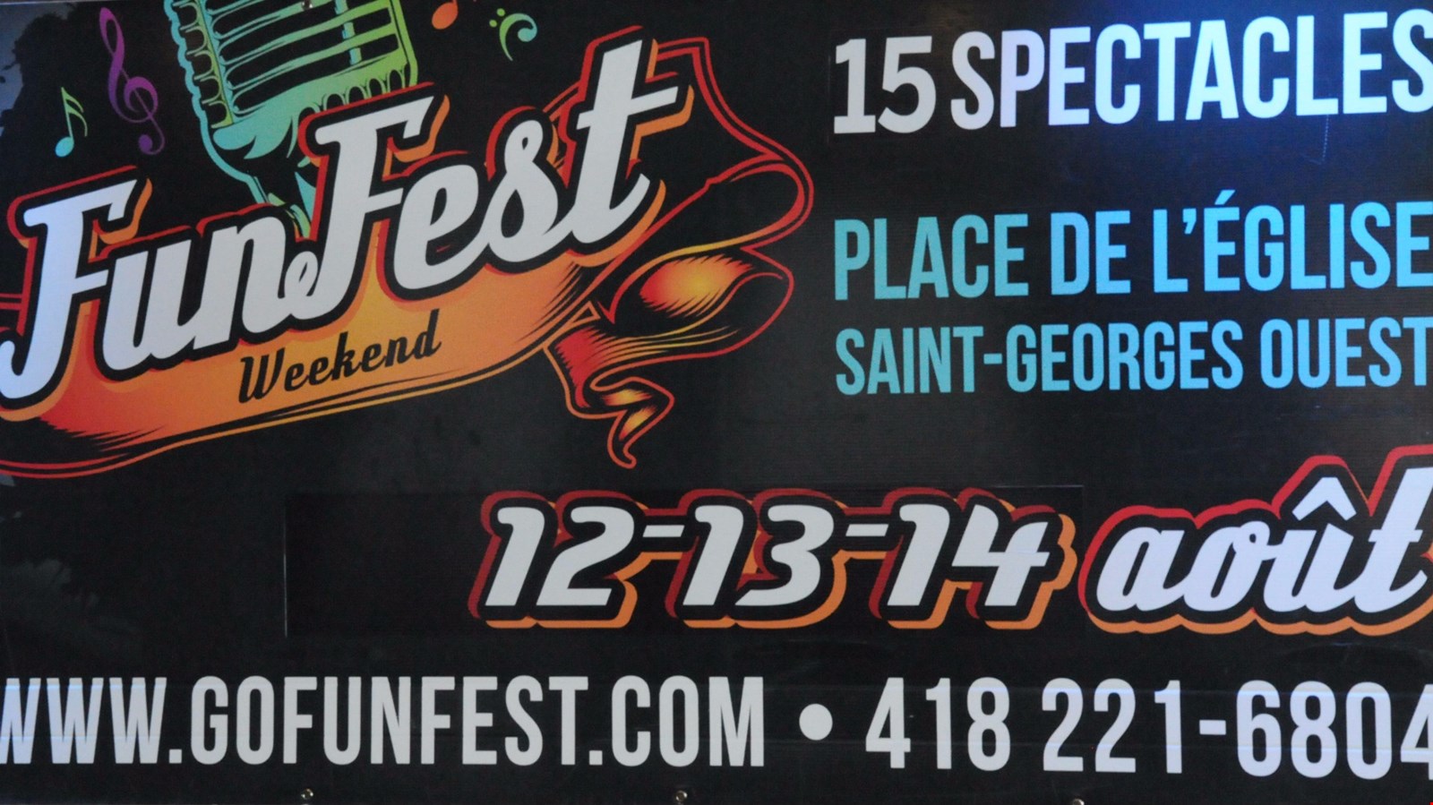 Une programmation plus étoffée pour la 4e édition du FunFest Week-End à Saint-Georges