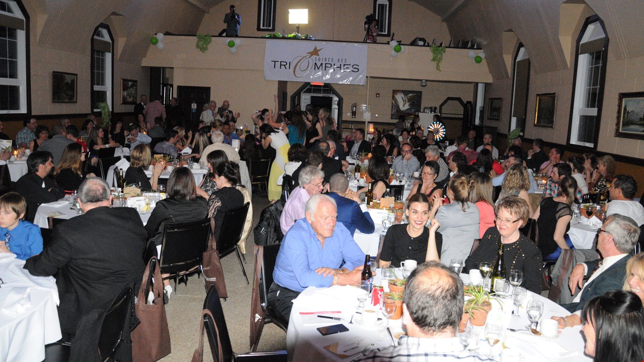 Plus de 30 entreprises et 170 personnes étaient présentes lors de la première édition de la Soirée des triomphes.