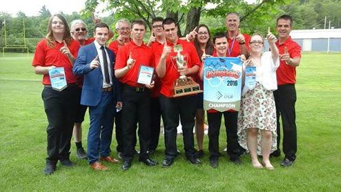 Le CFER de Beauce se couvre d'or