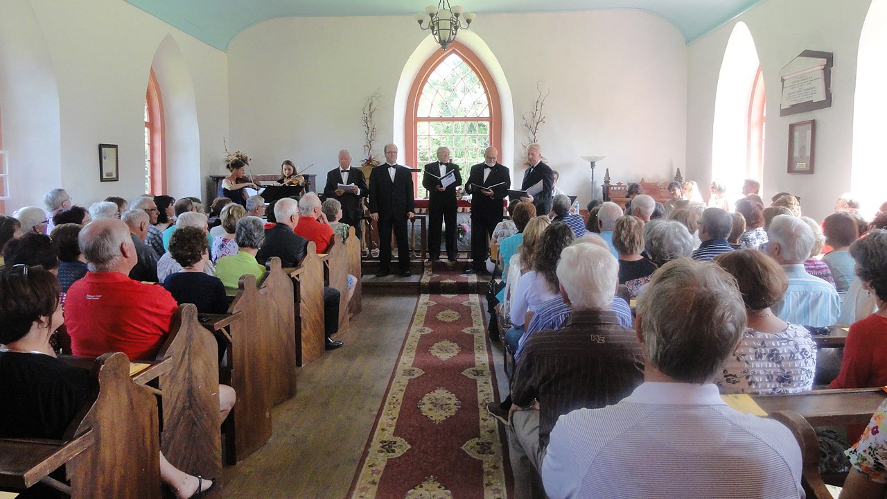 Retour des « Dimanches musicaux » à l’église Saint-Paul-de-Cumberland à l’été 2016.