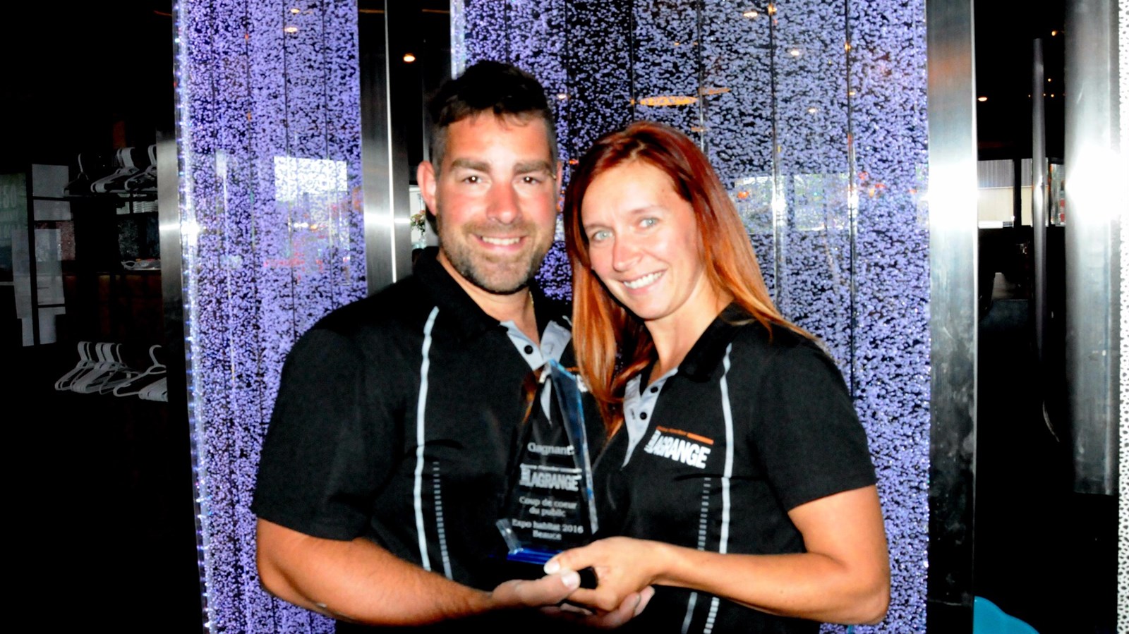 Jimmy Lagrange et Sylvie Poulin de Couvre Plancher Jimmy Lagrange