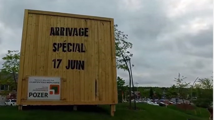 Dévoilement d’une sculpture pour le 30e anniversaire du Tour de Beauce à Saint-Georges