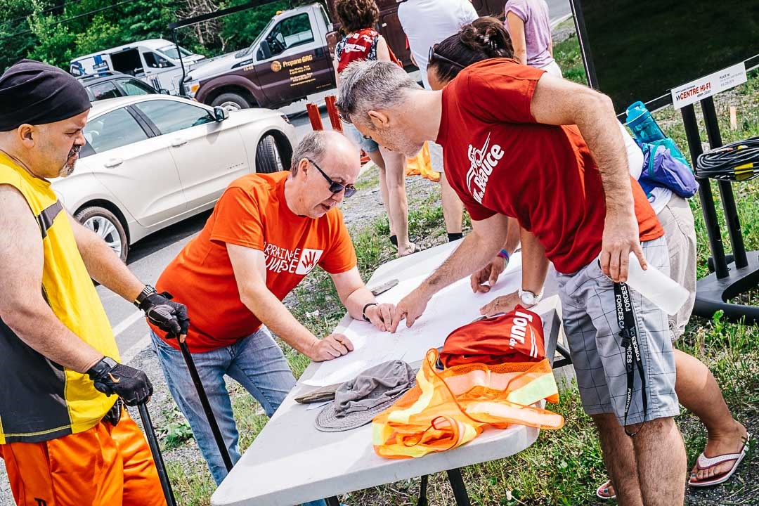 Les bénévoles du Tour de Beauce
