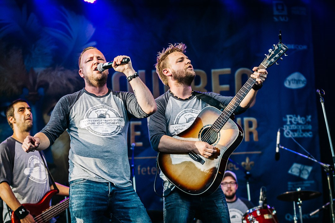 Le groupe Twin Brothers Band