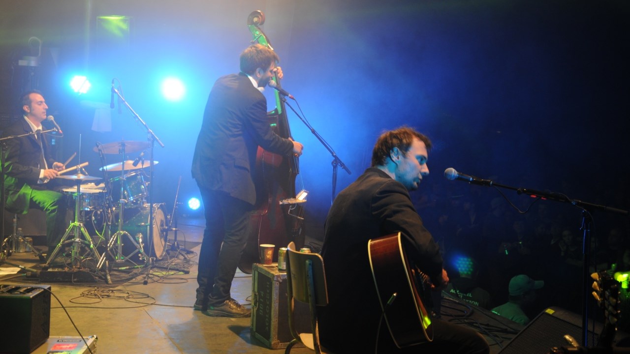 Leboeuf & Deschamps ont conquis la foule du Woodstock en Beauce
