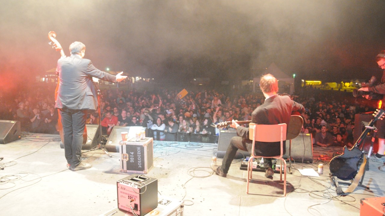 Leboeuf & Deschamps ont conquis la foule du Woodstock en Beauce