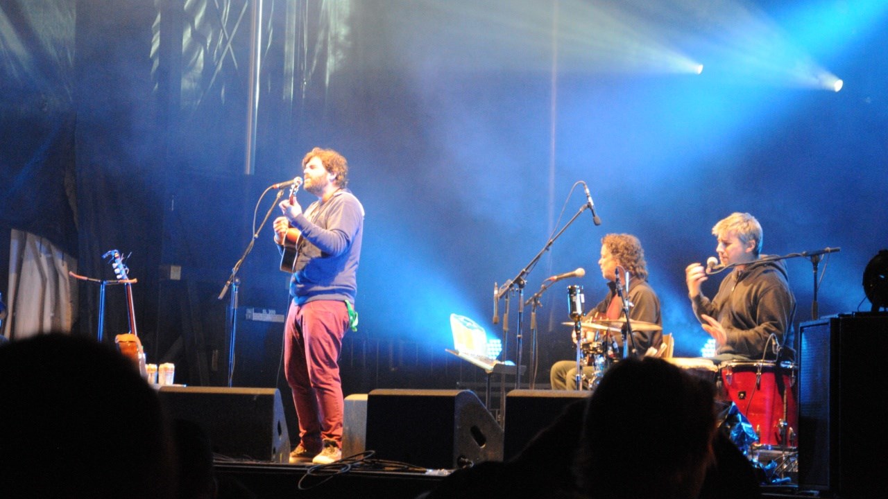 Leboeuf & Deschamps ont conquis la foule du Woodstock en Beauce