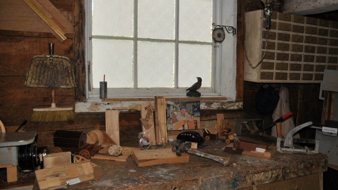 Reproduction de l'atelier de M. Baillargeon