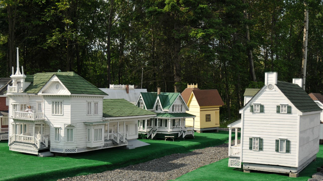 Village miniature extérieur