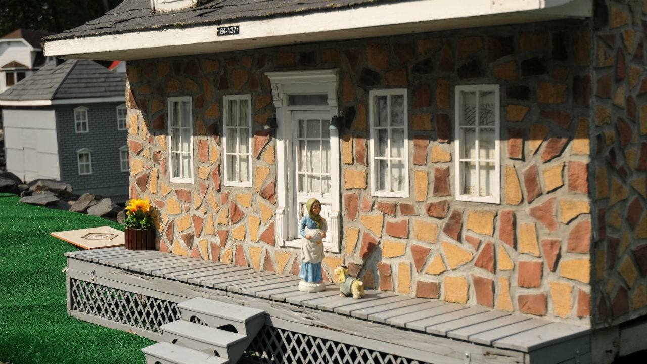 Village miniature extérieur