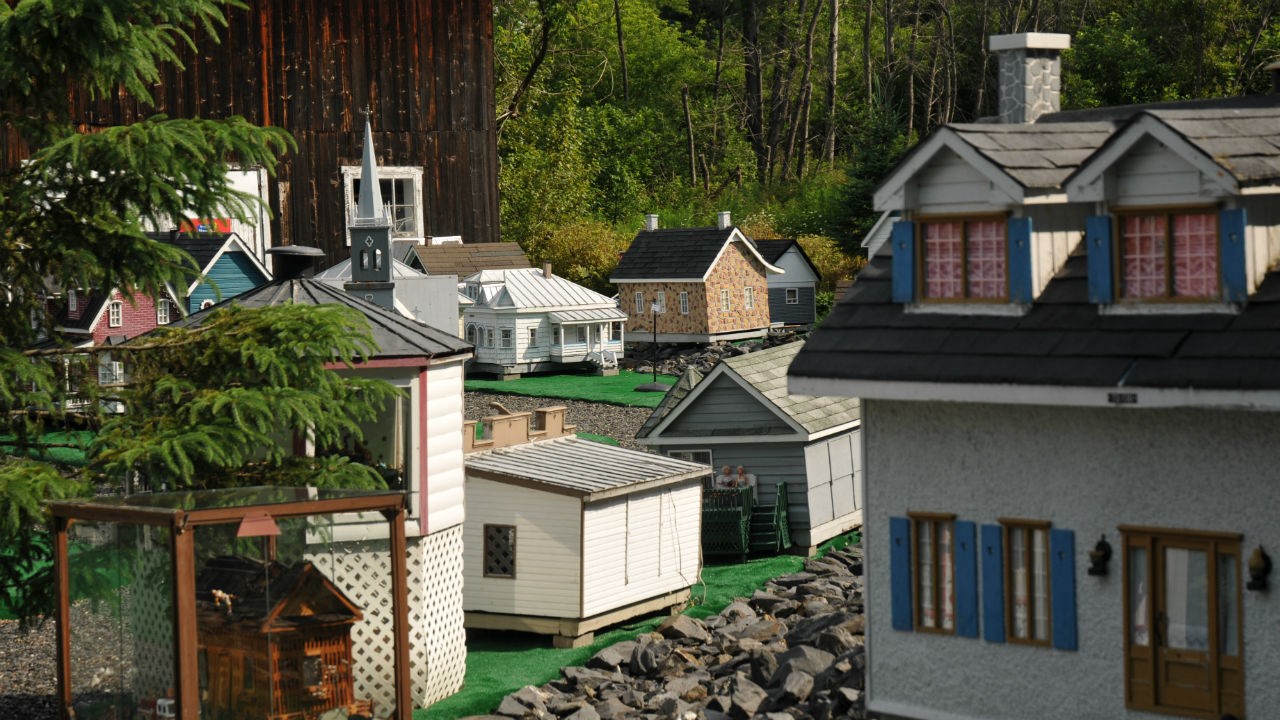 Village miniature extérieur