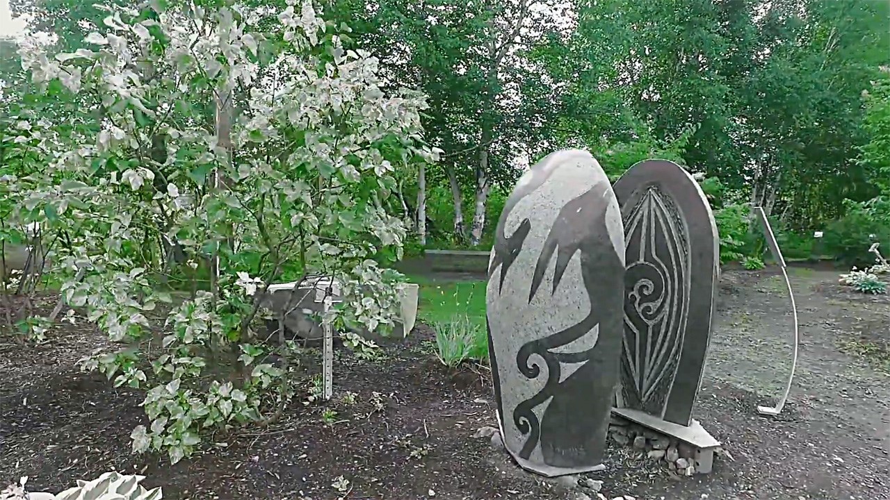 Normand DeLessard présente les œuvres de l’International de la sculpture 2016