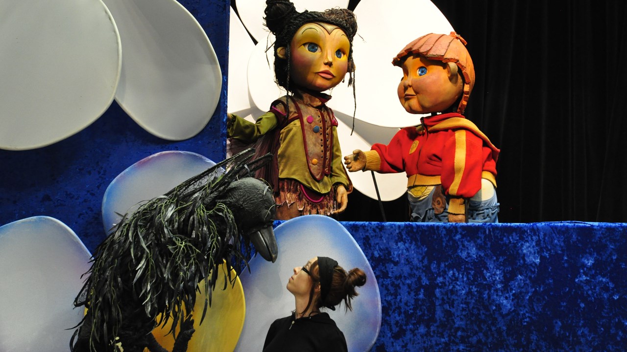 Spectacle de marionnettes géantes à Sainte-Sabine le 30 juillet
