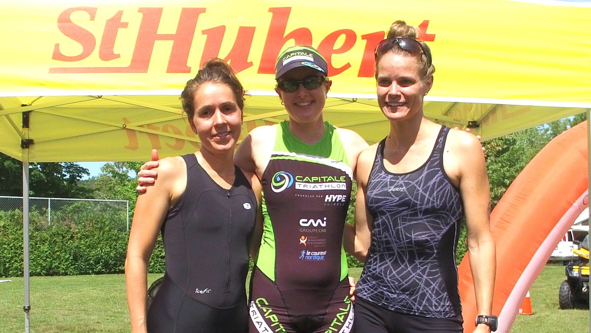 Catherine Daigle de Québec en 1:21:30
Natacha Gagné de Lac Beauport en 1:22:56
Audrey Fontaine de Québec en 1:22:57