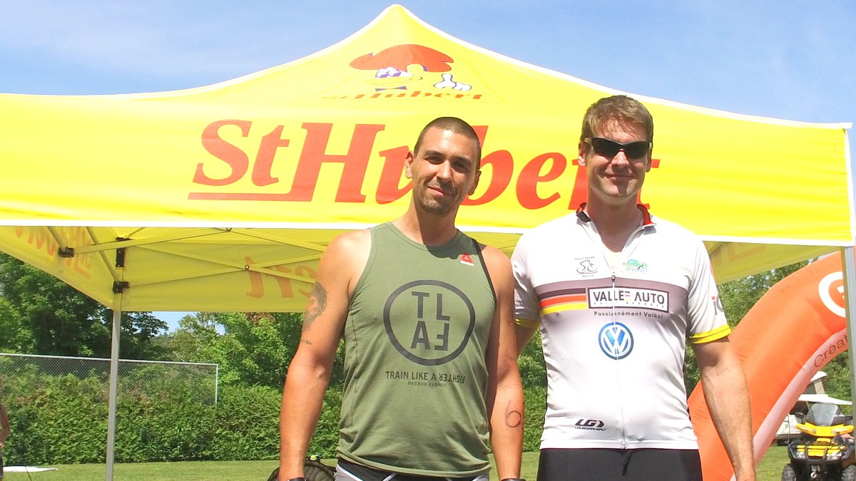 Éric Lizotte de Val-Bélair en 1:14:47
Michel Vignola de Québec en 1:16:57
Patrick Martin de de Saint-Georges 1:17:50
