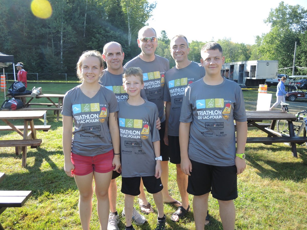 Un succès pour la 3e édition du Triathlon du Lac-Poulin