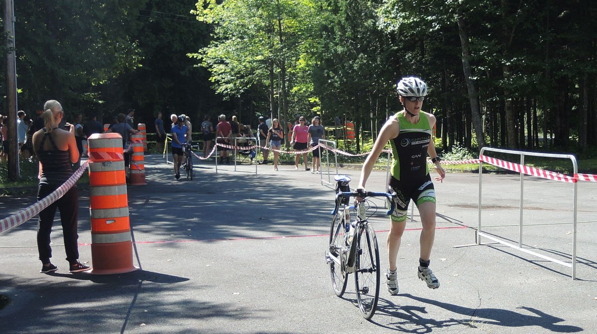 Un succès pour la 3e édition du Triathlon du Lac-Poulin