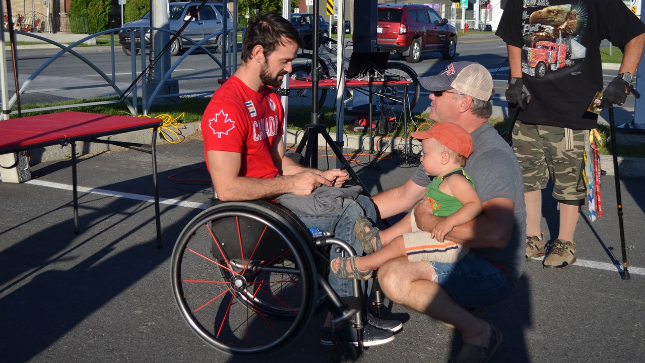 Les Beaucerons encouragent Jean-Philippe Maranda
