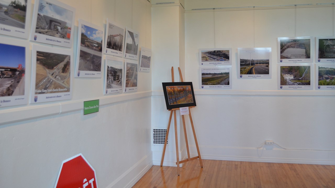 « Célébrons notre autoroute 73 » expose en images la construction de l'autoroute 73
