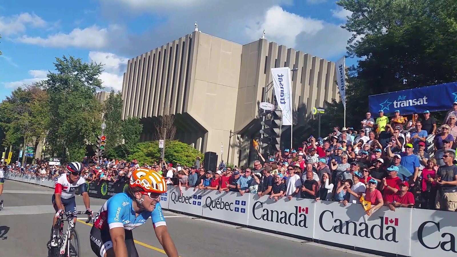 David Drouin termine à 21 secondes du champion au Grand Prix Cycliste de Québec