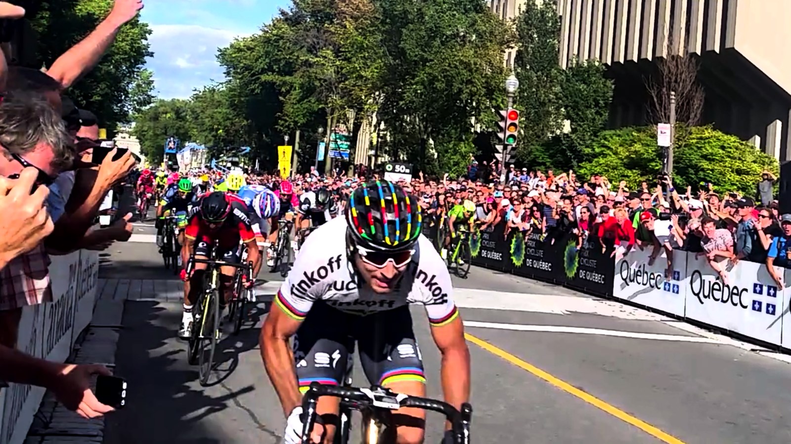 David Drouin termine à 21 secondes du champion au Grand Prix Cycliste de Québec