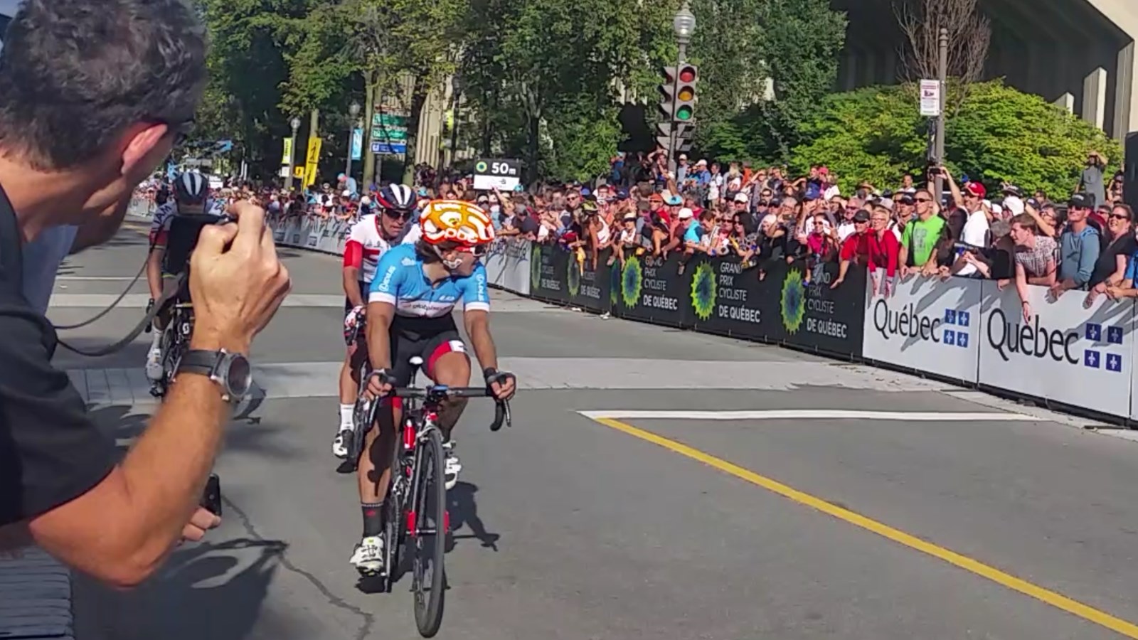 David Drouin termine à 21 secondes du champion au Grand Prix Cycliste de Québec