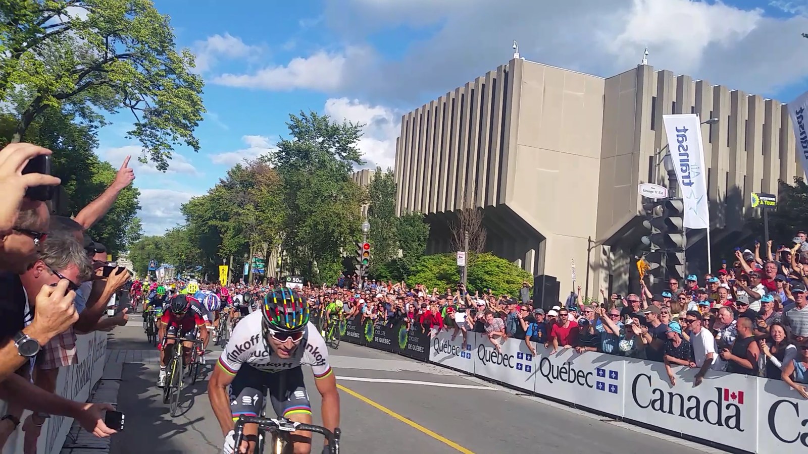 David Drouin termine à 21 secondes du champion au Grand Prix Cycliste de Québec