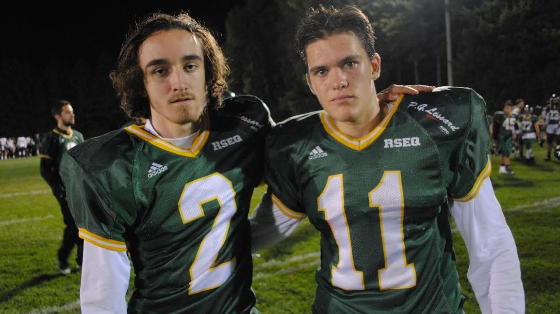 Jérémy Desmeules et Nathan Bolduc