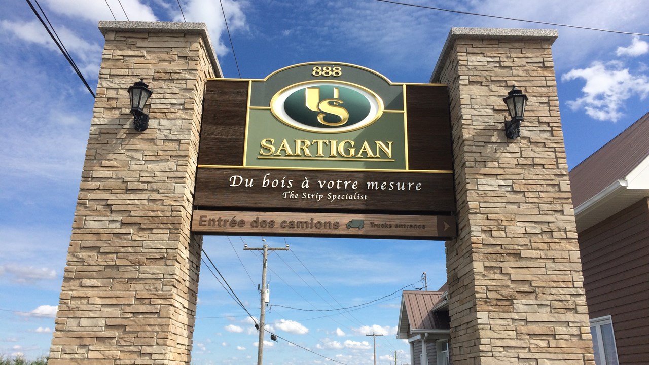 Avec un chiffre d'affaires avoisinant les 40 millions par année, Usine Sartigan plane bien haut dans le ciel nord-américain.