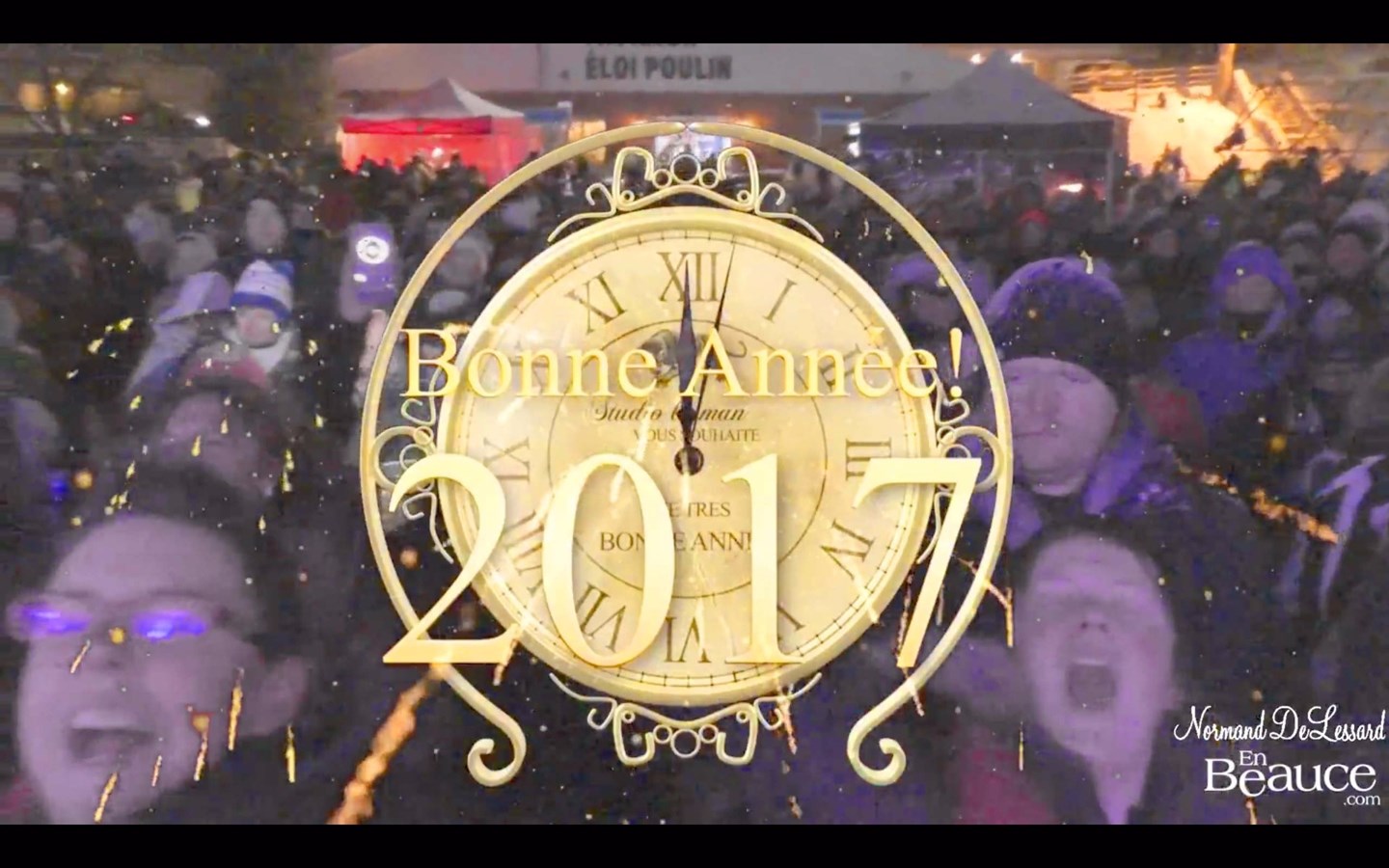 Normand DeLessard présente la soirée du nouvel an 2016 qui a eu lieu hier à Saint-Georges pour célébrer le passage à 2017. Bon visionnement ! Et bonne année !