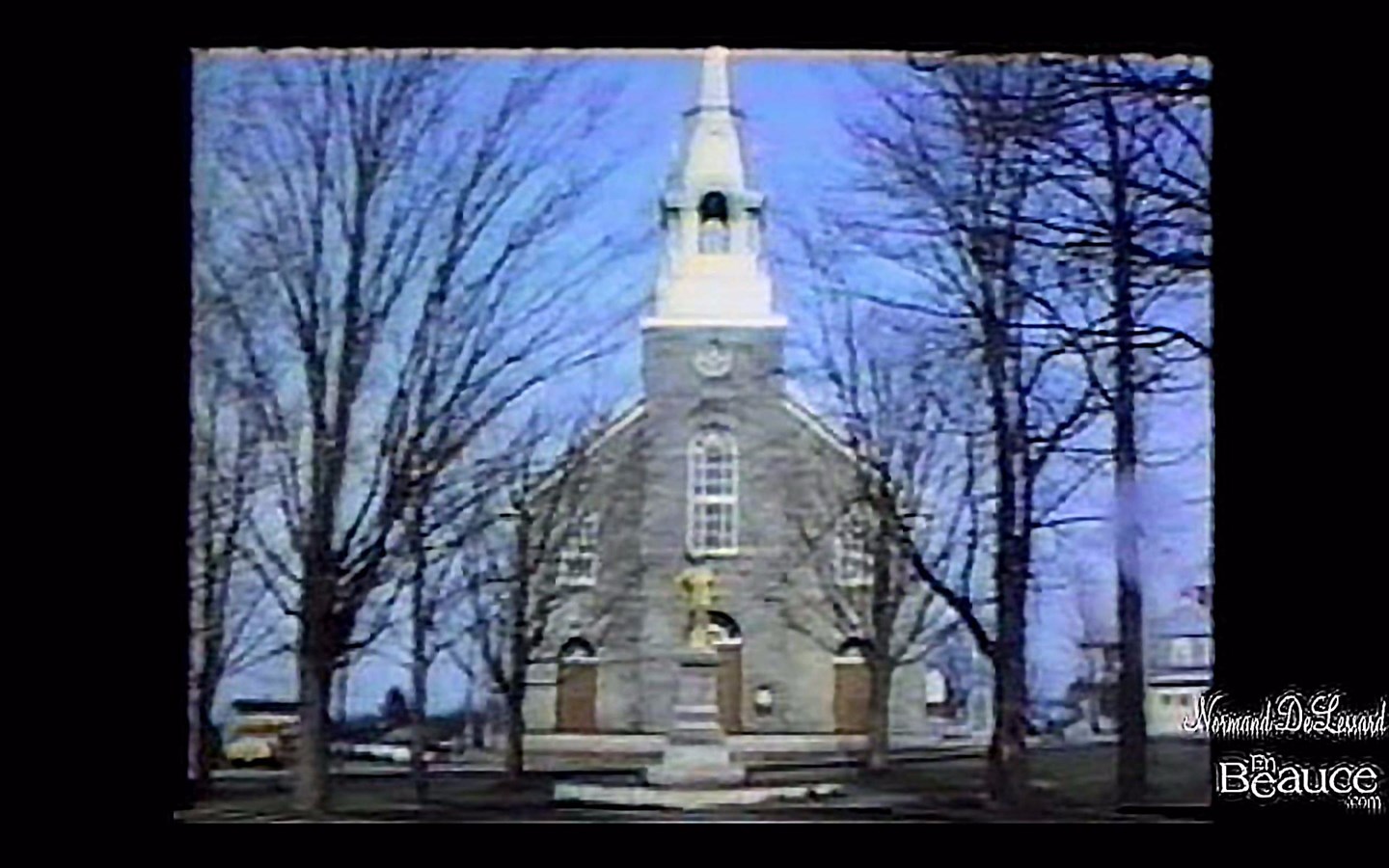 Normand DeLessard présente Saint-Éphrem en 1976.