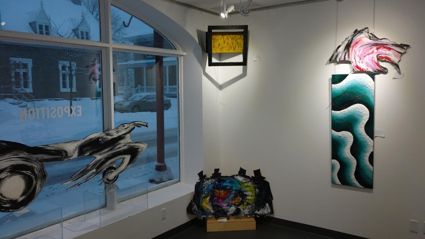 La Galerie d'Art de Sainte-Marie exposera les oeuvres de Cristian Caron et Harold Gilbert