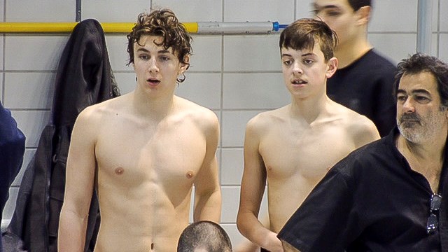 Vincent Côté (16 ans), et Émerick Vachon (13 ans), du Club de natation régional de Beauce, ont participé la fin de semaine passée à la Coupe de l'Est 2017 à l'Université Laval.